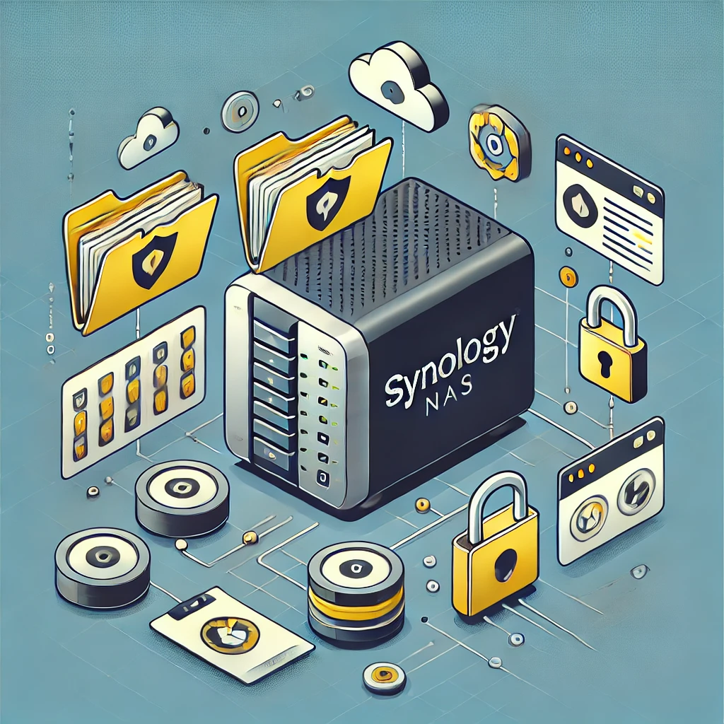 NAS資料夾權限開放給管理員並限制User存取